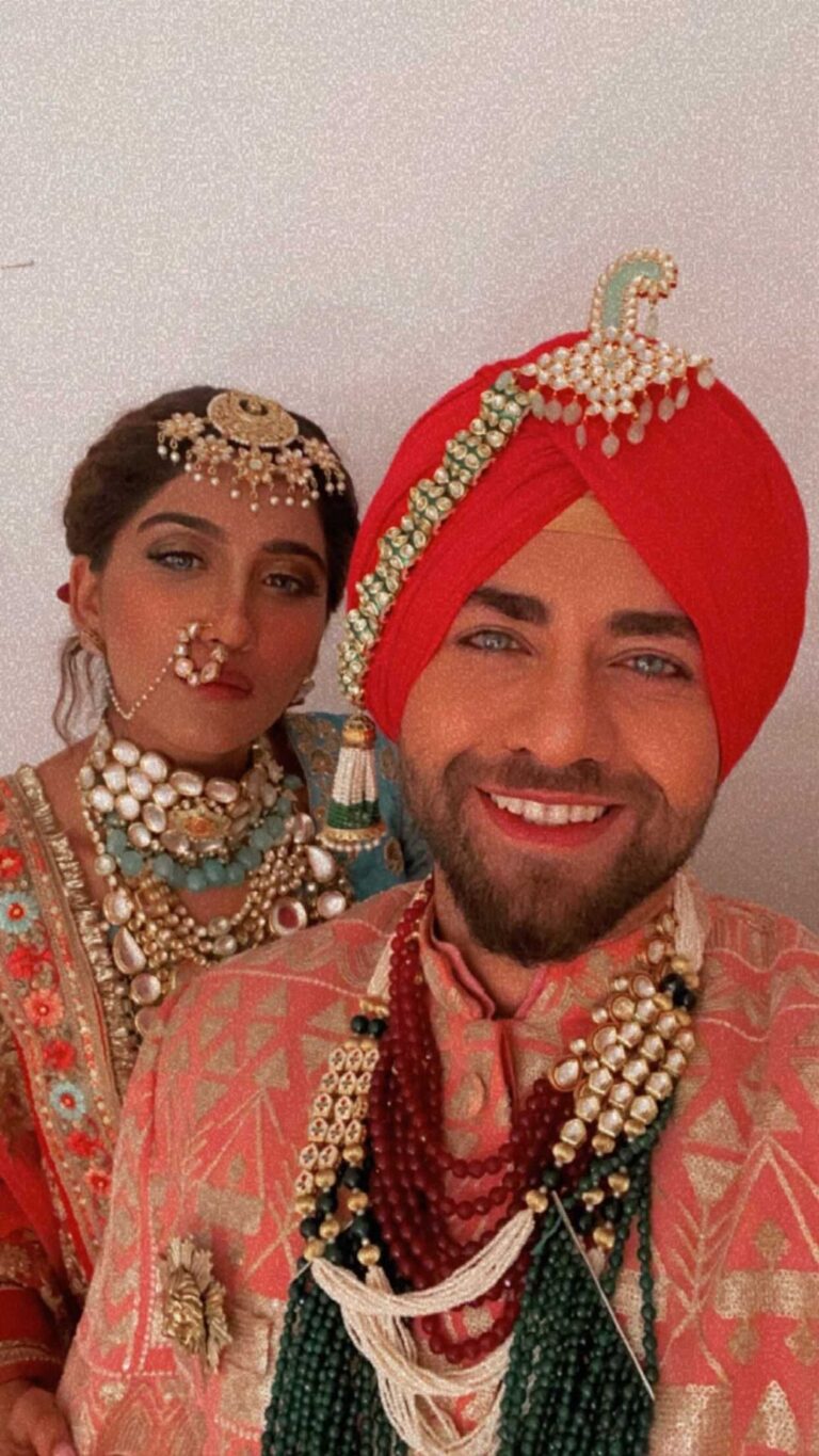 Nimrit Kaur Ahluwalia Instagram - The big day! #wedding #sehraj #chotisardarni