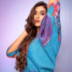 Nimrit Kaur Ahluwalia Instagram - flutter away like a 🦋// Styled By: @natashaabothra Team: @mausmi_mitra_ Outfit: @madaboutfashion_kejal Accessories: @tuluaindia Photographed By: @ashish_ojha_photography