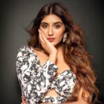 Nimrit Kaur Ahluwalia Instagram – Boo 👻 
Styled By: @natashaabothra
Team: @mausmi_mitra_ @dhwaniivithalani_22
Outfit: @ranbirmukherjeeofficial 
Earrings: @GoldenByRee
Shoes: @hypeshoes.in
Photographer: @ashish_ojha_photography