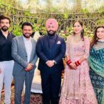 Nisha Bano Instagram - Bhut bhut Mubarakan @harjotsinghbains JI n family 💐💐💐 #karamjeetanmol sir #sameermahi