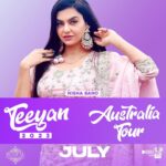 Nisha Bano Instagram – ssa ji sareya nu 🙏🏻 Happy to share my Australia Tour Poster with you ❤️🤗🎤🎵
See You Austraila In July 🌸 #Teeyan2023
@nomicollege @rochsingh @benipal4931 @benipal_entertainment @smarty.Sandhu.127

#nishabano #desiqueen #Teeyan2023 #AustraliaTour #loveyouall