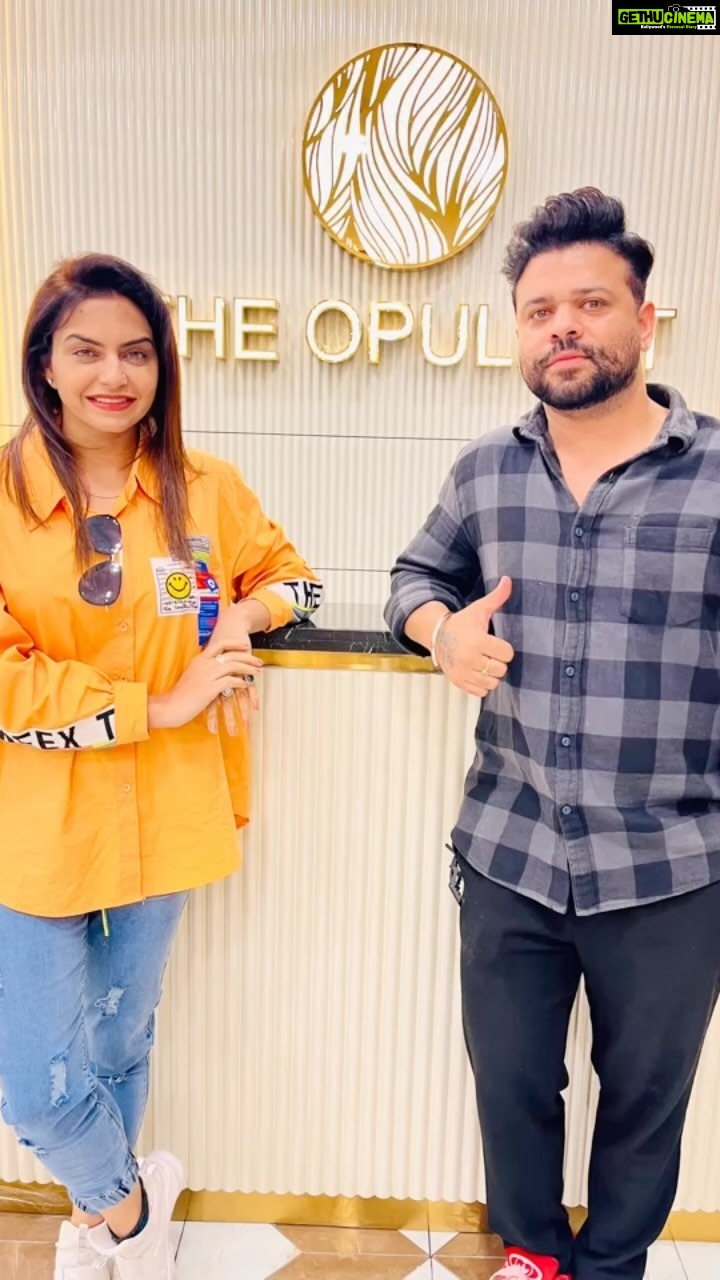 Nisha Bano Instagram - #trendingreels#viralvideos#nishabano @theopulent_luxurysalonmohali @divasbatra