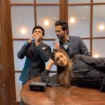 Niti Taylor Instagram - Sneak peak to the cray cray us!! We only roll with fun 🤩 LK , Raghav & Prachi @hitentejwani @randeepraii #bts #balh2 #wecreatetrends #fun #onset #happyvibes