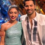 Niti Taylor Instagram - Excuse me😍 Mera Hero Idar hai🥰🥰 #fanmoment#love#mysecondlove @varundvn Everyone on my Instagram and in my life knows I am your big big Fan! So happy I could finallyyyy meeet youuuu😁 wohooooo🥳🥳🥳🥳