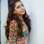 Niti Taylor Instagram - What goes around, comes back around is not always Karma. Sometimes it is Garbaaaa. 💃🏼 #HappyNavaratri #Garba #jhalakdikhlajaa #jdj10 #nititaylor Wearing @iamkenferns Makeup @glambysalman @smitapandit_official Hair @hairstylist_jennny