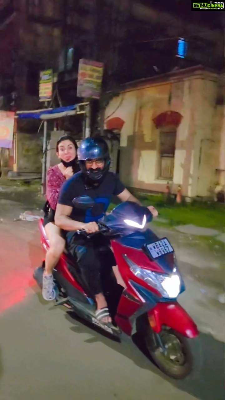 Oindrila Sen - 38K Likes - #nightride in Bardhaman … 🕺🏻