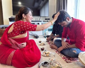 Oindrila Sen Instagram - ভাইফোঁটার কিছু মুহূর্ত...
