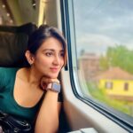 Oindrila Sen Instagram - To my dream destination 🇨🇭🚂 #europetrip #vacation #blessed Spiez, Switzerland