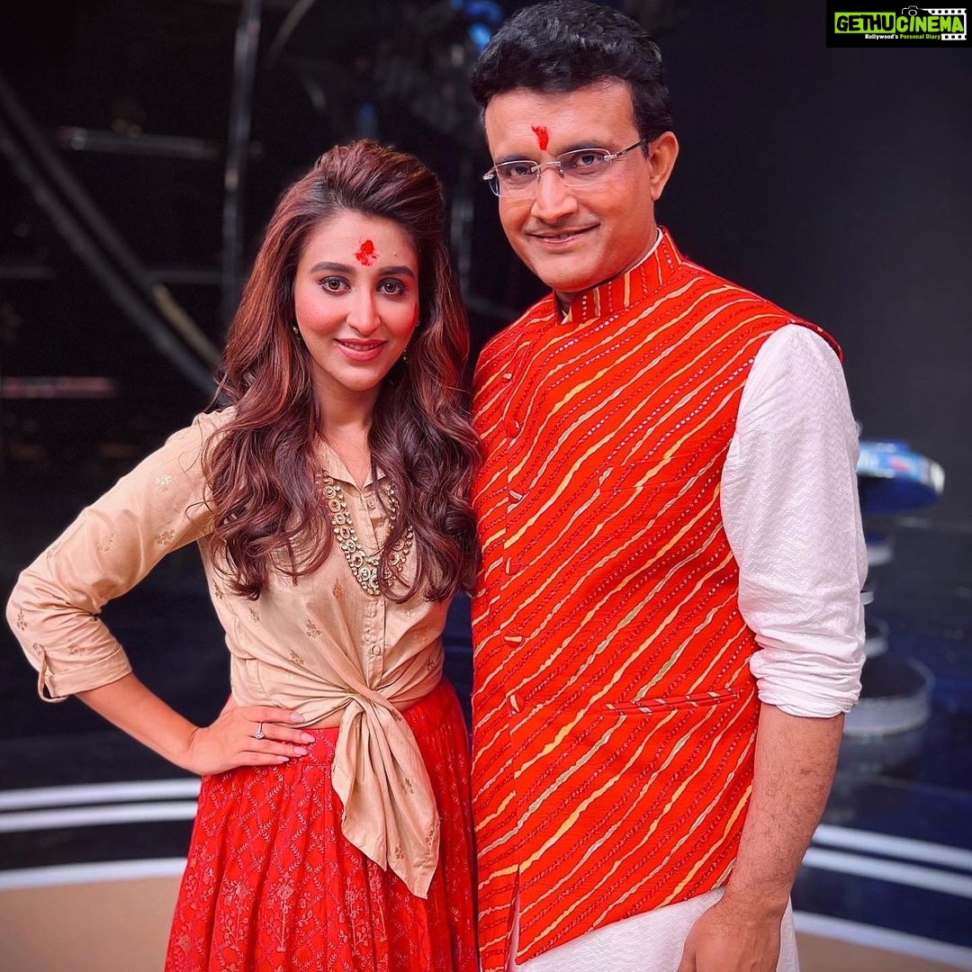 Oindrila Sen Instagram - Many many happy returns of the day dada..wish u good health & prosperity.. HAPPY BIRTHDAY @souravganguly 🎂🥳
