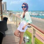 Oindrila Sen Instagram - 💚🤍💙 Fujairah, UAE