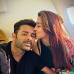 Oindrila Sen Instagram - Thats the offscreen romance u all know between us.. Now coming soon with our onscreeen chemistry on big screen.. After 2 months of shoot abroad finally its time for home.. excited to serve wat we all have cooked for you .. wait for some exciting announcements.. #loveyouall