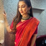 Oindrila Sen Instagram - প্রতিটি মুহূর্ত কাটুক আনন্দে..শুভ নববর্ষ 🙏🏻 MUA @papiyachanda Styling By Me Hair @mallicknita.gintu