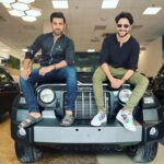 Oindrila Sen Instagram - Finally the beast has arrived 🚘 Many many maaany congratulations @vikramchatterje for ur dream car.. @ankush.official @sreoshi_banerjee