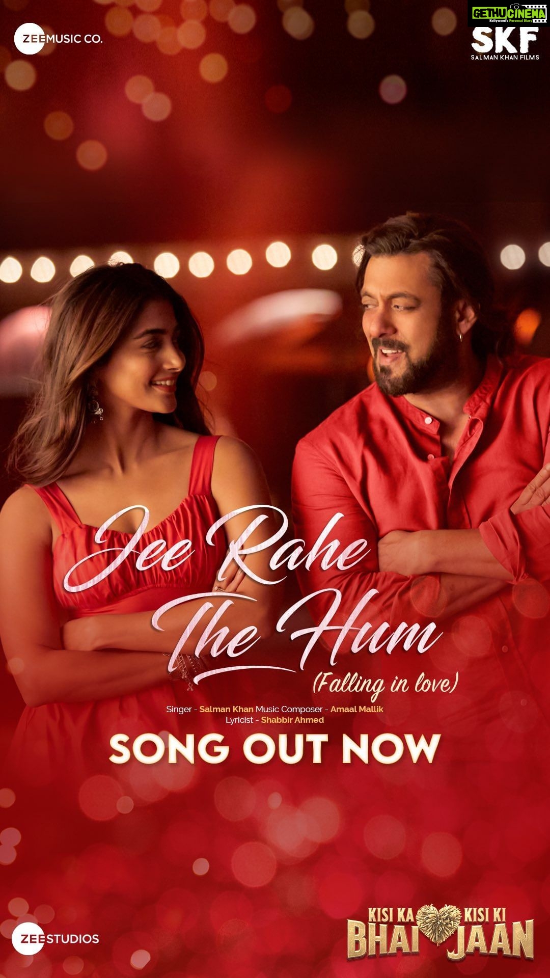 Palak Tiwari Instagram - I guess I’m falling in love with this song!❤️ #JeeRaheTheHum Out Now! #30DaysToKBKJ @beingsalmankhan @hegdepooja @venkateshdaggubati @farhadsamji @amaal_mallik @shabbir_ahmed9 @ranju.v @iamjaggubhai_ @bhumika_chawla_t @singhvijender #AbhimanyuSingh @raghavjuyal @thesiddharthnigam @jassie.gill @shehnaazgill @vinali_bhatnagar @vmanikandandop @shamiraah28 @skfilmsofficial @zeestudiosofficial @ZeeMusicCompany