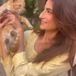 Palak Tiwari Instagram - Oye billi billi 🐱♥️ #billibilli