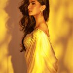 Palak Tiwari Instagram - Posting now because it’s golden hour ✨ @amitkhannaphotography @sohail__mughal___ @stylingbyvictor @darenmemonofficial @rahul_sharma221 @garimakarwariyadesigns @jet_gems