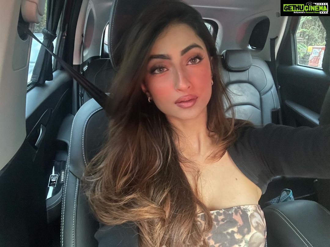 Palak Tiwari Instagram - Car lighting isn’t supposed to be this good right 🥲