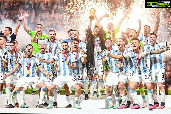 Paoli Dam Instagram - What a FINAL ! One of the best we have ever witnessed for sure.. CONGRATULATIONS ARGENTINA from an ardent Brazil supporter.. @leomessi u deserve it ! @emi_martinez26 that 123rd minute save won it ! Well Played France.. @k.mbappe you won hearts! . . . #worldcup #worldcup2022 #congratulations #argentina #france #leomessi #mbappe #worldcupfinal #goat #whatamatch #footballplayer #quatar #quatar2022 #football #argentina #messi #mbappe #worldcup #infantino #fifaworldcup2022 #wonderfulmatch #hatsoff #argentinafansindia #loveforfootball #emimartinez #paolidam #paolidamofficial