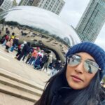 Paoli Dam Instagram - The numero uno selfie zone! Only the reflections look distorted around the Cloud Gate (The Bean). Look closely they are but happy faces. Caught in the Chicago joy loop ! . . . . #thebean #thebeanchicago #chicago #reflection #introspection #travel #vacation #traveldiaries #chicagodiaries #paolidam #paolidamofficial