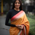 Paoli Dam Instagram - Kolkata in a winter afternoon is pure ecstasy!❤️ . . . #kolkatadiaries #winterafternoon #winteroutfit #ecstasyhearts #sareefashion #afternoonquotes #kolkatagram #pureemotion #cityofjoy #mycity #somesnaps #instapost #instagood #paolidam #paolidamofficial