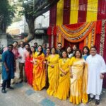 Paoli Dam Instagram – বাগদেবীর আরাধনায় আজ আমরা সবাই… ❤️
.
.
.
#saraswatipuja #friends ##saraswatipujalook #adda #love #photosession #somuchfun #saraswatipuja23 #yellowsaree #sareelover #yellove #saree #instagram #instagood #instaphotos #carousel #instagood #insta #paolidam #paolidamofficial