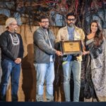 Paoli Dam Instagram – ‘ ব্যোমকেশ- এ ব্যোমকেশ ছাড়া সবাই supporting . কিন্তু আমি জানিনা সুলোচনা ব্যোমকেশ-কে কীভাবে support করলো 😃 উল্টে তাঁর কাজ আরো জটিল করে তুললো.. I would rather call her the antagonist. Thank you WBFJA awards , thanks to my director @arindamsil , producer @svfsocial @iammony and @camelliafilmsnow @camelliafilms and the entire cast and crew of Byomkesh Hotyamancha . I would like to share it with Arindam da and dear friend @itsmeabirchatterjee , the Byomkesh 😊
Also kudos to the organisers, a commendable attempt on the resurgence of Single screens at ‘Gems Cinema’, paired with exploring the genre of horror a bit more, which I am sure will inspire filmmakers further, to explore horror in Bengali cinema.
@ahanakanjilal @aby2806 #gratitude #awards #thankyou #thankful #wbfja #bomkesh #byomkeshhotyamancha #allaboutlastnight #actor #actorslife #paolidam #paolidamofficial