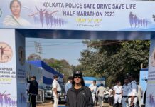 Paoli Dam Instagram - Yesterday at the Kolkata Police organised Safe Drive Save Life Half Marathon. So glad to have been a part of this massive event that saw more than 22k participants. Congratulations to the winners. ❤️ . . . . #halfmarathon #kolkata #kolkatapolice #marathon #marathons #morningwellspent #safedrive #savelife #kolkata #kolkatamarathon #halfmarathon2023 #paolidam #paolidamofficial