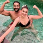 Parag Tyagi Instagram - Posted @withregram • @shefalijariwala Stronger than ever …. Together! 💪🏻 @paragtyagi ❤️ #couplegoals #lovestory . . . #saturdaynight #weekendvibes #funtimes #couplegoals❤ #strongissexy #togetherforever #pooltime #chillvibes #love #instapic #goofy #livelaughlove #goodlife #grateful #love