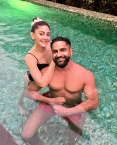 Parag Tyagi Instagram - Posted @withregram • @shefalijariwala Stronger than ever …. Together! 💪🏻
@paragtyagi ❤️
#couplegoals #lovestory 
.
.
.
#saturdaynight #weekendvibes #funtimes #couplegoals❤ #strongissexy #togetherforever #pooltime #chillvibes #love #instapic #goofy #livelaughlove #goodlife #grateful #love