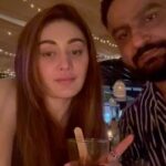 Parag Tyagi Instagram - Posted @withregram • @shefalijariwala Romance 🥰 😘😘😘 @paragtyagi #streetfood #streetfoodindia . . . #vacaymode #travelgram #couplegoals #romance #romantic #mood #wednesday #vibes #goadiaries #instalove #forever