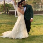 Paras Chhabra Instagram - Something new 😎🥰 #pahira #abrakadabraparaschabbra #abrakadabra #paraschhabra #biggboss13 #mahira #wedding #song #desimusicfactory # Styled by @outro.by.akshita_anulika Brand:- @labeljmensco