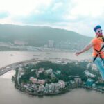 Paras Chhabra Instagram - ज़मीं पर रह कर आसमान छूने की फितरत है मेरी 🤟😈 Macau Tower