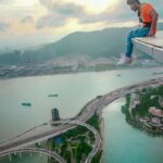 Paras Chhabra Instagram - I like to be in skies 🤟😈 Macau tower 南湖明月