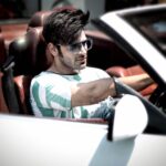 Paras Chhabra Instagram - When nothing is sure, Everything is possible 👌😎 Blue sunglasses from @sunglass_importers_india Picture credit :- @daas_media #bmw #2seater #car #open #paraschhabra #ruthless #king #instagram #instapic #instashot #pictures #pics #splitsvilla #mtv #raw #style #sunglasses #photography #portrait #jaishivshankarshambhoo #fenty Lovely Professional University - LPU