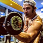 Paras Chhabra Instagram - Strongest VILLAIN in the making... 💪😈 #ruthless #king #paraschhabra #mtv #splitsvilla #bodybuilding #bodypump #workout #fitness #fitnessmodel #instagram #instapic #biceps #hugemuscles #superman