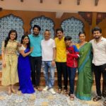Parineeta Borthakur Instagram - So, few days back we got to know that our show "Gupta Brothers" is going off air and suddenly we got to know that it was our last day of shoot yesterday. Unexpected, but true. This show is very special to me, it's really disheartening that it stopped suddenly. Nevertheless, thank you @immaheshpandey for giving me Ganga, @_rrahulmevawala for being such an amazing director, @hitentejwani for being the most entertaining co-actor, @sonal_1206 for being such an honest person, @iam.meetmukhi28 for being my little bachha, @aakashh_mukherjee for greeting with Hare Krishna everyday, @imsatyatiwari for treating me like a bhabhi maa, @a1shraj for being lost like me, @rinku.dhawan15 for being such an amazing actor, @aditi.m.deshpande for being the you are!!! @stylebydeepa @poonam.parmar.1991 , Sheetal, Sapna, Ranjan, Mashooq and everyone on set... Will miss you all...