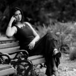 Parineeta Borthakur Instagram - Every B&W photo is actually colourful ❤️ . . 📸@abyjitphoto . #throwbacksummer #gardenlife #thoughtoftheday