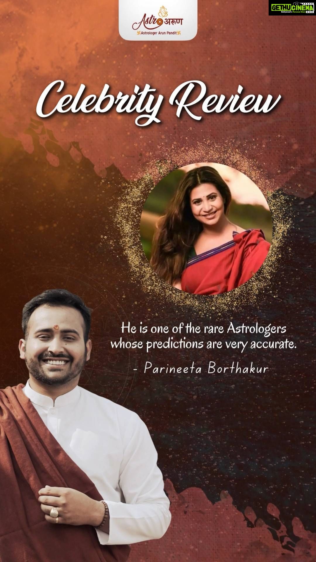 Parineeta Borthakur - 5.7K Likes - It was great consulting @astroarunpandit regarding my queries.
Such an amazing experience. I believe you too will love taking advice from him because he genuinely knows it all☺️✨
#astroarunpandit #parineetaborthakur #consultation #astrology #amazingtime #futureresults #advice #consult #consultastroarunpandit