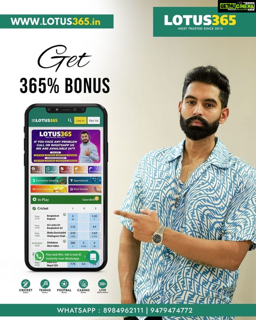 Parmish Verma Instagram - #Ad @Lotus365world www.lotus365.in Register Now To Open Your Account Msg Or Call On Below Number's Whatsapp - +9194777 77302 +9193434 29343 +9193432 41313 Call On - +91 8297930000 +91 8297320000 +91 81429 20000 +91 95058 60000 Disclaimer- These games are addictive and for Adults (18+) only. Play on your own responsibility. #Ad