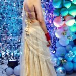 Parull Chaudhry Instagram - Can’t get over this gorgeous outfit @puspanjalicouture ❤️ The colour 😍 the subtle embroidery and the organza dupatta is just love ❤️ #parullchaudhry #actor #influencer #contentcreator #parullians #explore #bhagyalakshmi #jofithaiwohhithai #traveller #vlogger #chaudhryonthego #fashion #fitness #beauty #lifestyle #fashionblogger #beautyblogger #yogini #fitnessmotivation #travel #saasbahuaurbetiyaan #reels #reelsinstagram #reelsvideo #reelsvideo #reelkarofeelkaro #reelsviral #reelsindia #reelstrending Mumbai - मुंबई