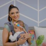 Pooja Banerjee Instagram - A baby’s safety is of utmost priority. I know you’d agree with me. That’s why I choose the extremely safe and comfortable LuvLap Adore Baby Carrier. This wonderful, snug-fit carrier is made of comfortable and rich-looking fabric which keeps it high on style quotient. It straps with ease to my back and shoulders, but more importantly it gives Sana the comfort and ease to go everywhere we want. @luvlap.in @sanassejwaal #MammaofSana #SanaSSejwaal outfit by @pankhclothing HMU BY @nehabhambrimakeovers