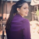 Pooja Banerjee Instagram – 💜 styled by @sacorina @muktadhond @shreya_nehal #badeacchelagtehain2 #PihuKapoor #PoojaBanerjii
