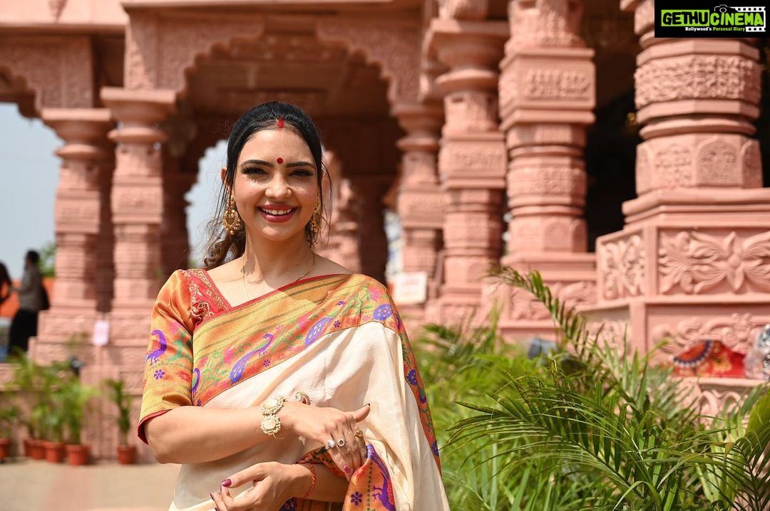 Pooja Banerjee Instagram - #ShubhoMahaAshtami #DurgaPuja Bhubaneswar, India