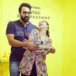 Pooja Banerjee Instagram - Glimpses from the #metameetupbhubaneswar Thank You @poojabanerjeee @sandeepsejwal for being a part of this event. It was wonderful to have you both and listen about your meta experience. Picture Courtesy: @santosh__babu