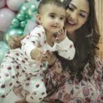 Pooja Banerjee Instagram - Our baby turns 1… #MiniMe #mygirl #PoojaBanerjii #SanaSSejwaal #BirthdayGirl HMU BY @jhanvimehta_mua_ SHOT BY @iam_rajinamdar managed by @thedotdiary outfit by - @sammohiofficial