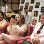 Pooja Banerjee Instagram - Thank you @teenindia for such a beautiful time. Its been an honour to be a part of something which I shall now call my family. Loved every moment of being associated with a such a talent filled platform ❤️❤️❤️ shall see you all soon.. Sambit’s Ji, Tushar Ji, Pushkar and Mehta Ji 🥰 outfit by @gazalguptacouture styled by @thedotdiary New Delhi
