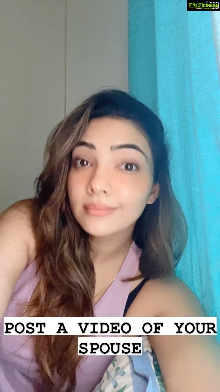 Pooja Banerjee Instagram - Ummmm I had to take this challenge @sandeepsejwal muuahhhh @sanassejwaal love you both ❤️🧿 #NewDad #NewMom #DaddyLove #SandeepSejwal #MommyLove #PoojaBanerjii #SanaSSejwaal