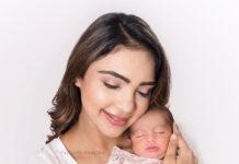 Pooja Banerjee Instagram - @sanassejwaal thank you for choosing me as your mother!!! I love you so so much ❤️ 🧿 #blessed #grateful #newmom #happymothersday 📸- @falgunikharwaphotography #MommaofSana