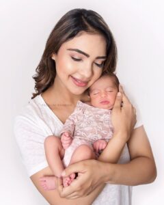 Pooja Banerjee Instagram - @sanassejwaal thank you for choosing me as your mother!!! I love you so so much ❤️ 🧿 #blessed #grateful #newmom #happymothersday 📸- @falgunikharwaphotography #MommaofSana