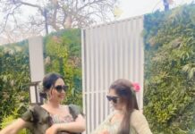 Pooja Banerjee Instagram - #TrendingReel #TumTum #PrachKapoor #PihuKapoor #badeachelagtehain2 #NitiTaylor #PoojaBanerjii